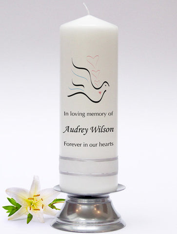 Memorial & Remembrance Candles. In loving memory of lost loved ones. Handmade in UK.